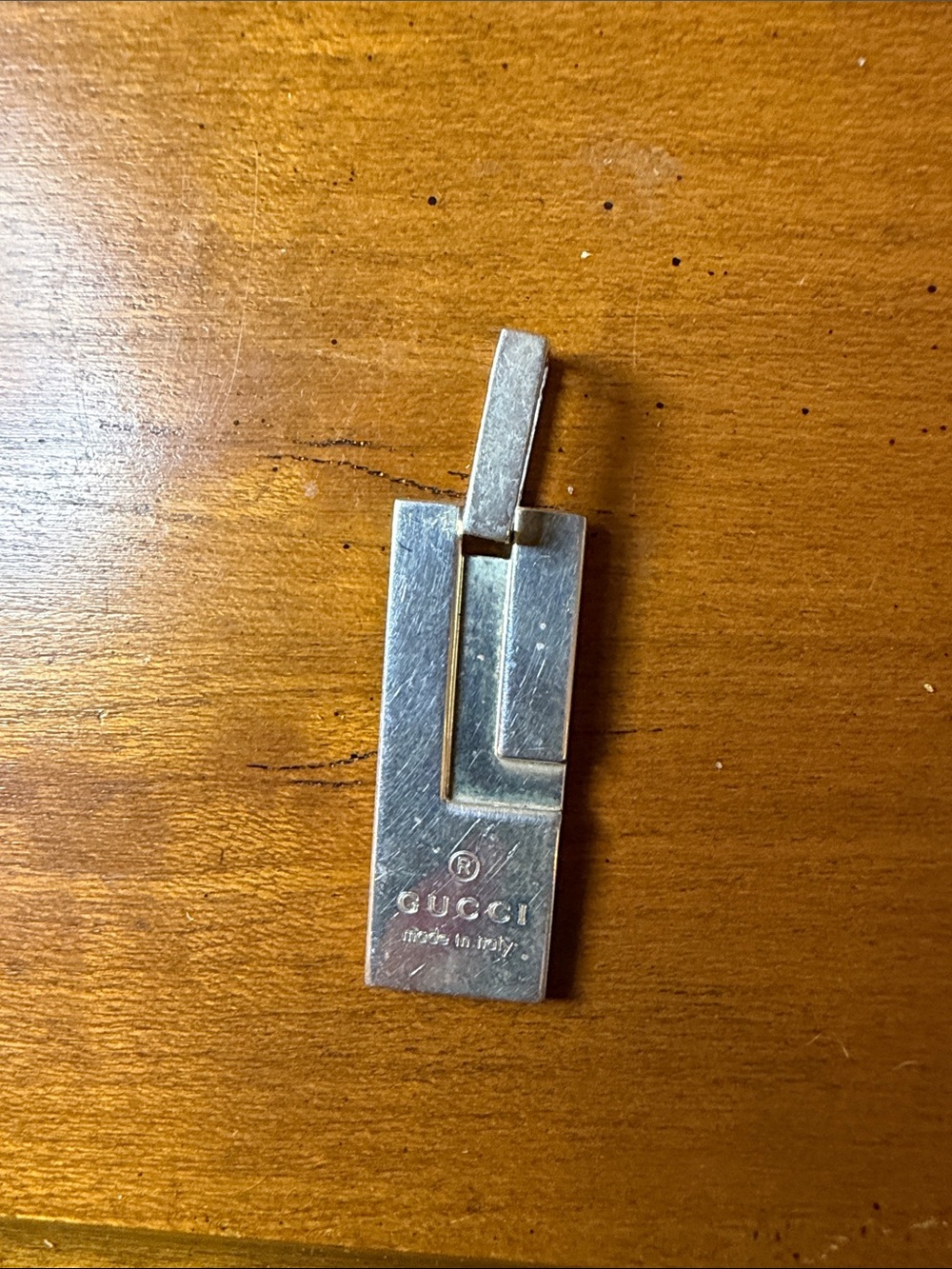 Gucci Necklace Charm 925 Silver with Original Dustbag, Papers, and box - Picture 3 of 4